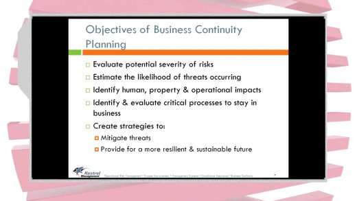 2015-1-7 – Developing a Business Continuity Program – Highlight