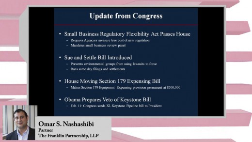 2015-2-10 – Update from Washington, D.C.