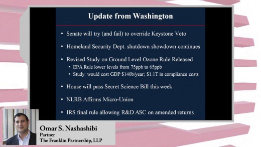 2015-3-3 – Update from Washington, D.C.