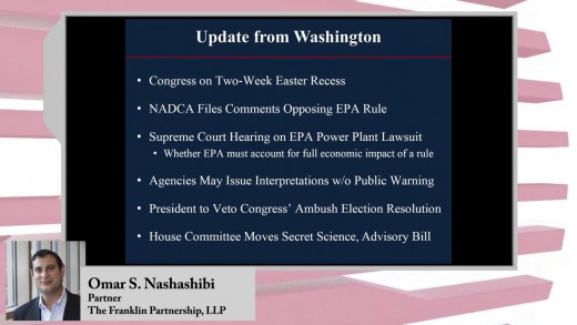 2015-3-31 – Update from Washington, D.C.