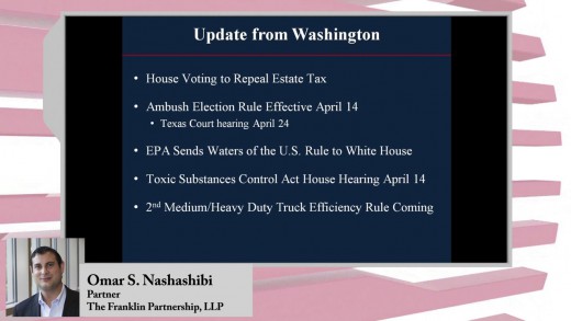2015-4-14 – Update from Washington, D.C.