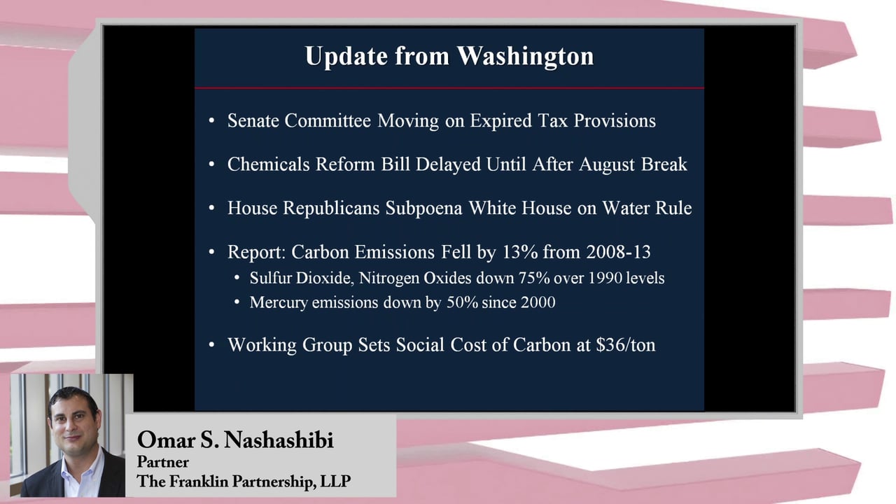 2015-7-23 – Update from Washington, D.C.