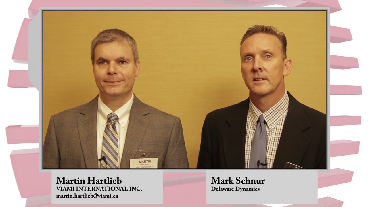 2015-11-4 – Interview with Martin Hartlieb, VIAMI INTERNATIONAL INC., & Mark Schnur, Delaware Dynamics