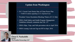 2016-2-10 – Update from Washington, D.C.