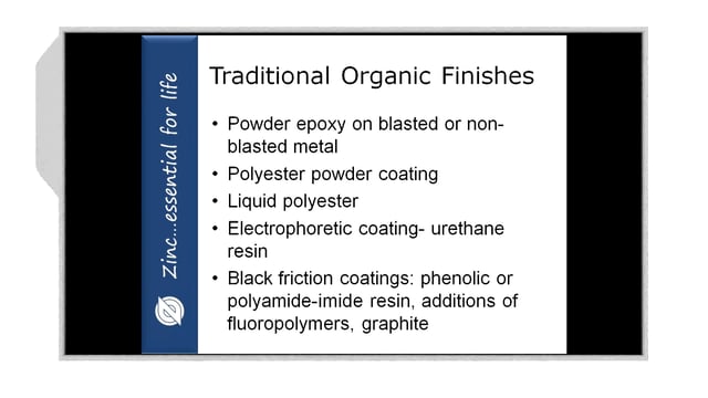 2017-9-27 – Coatings for Zinc – Highlight