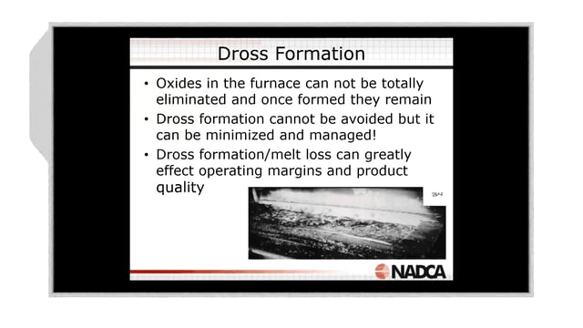2017-10-4 – Inclusions: Dross Procedures and Removal – Highlight