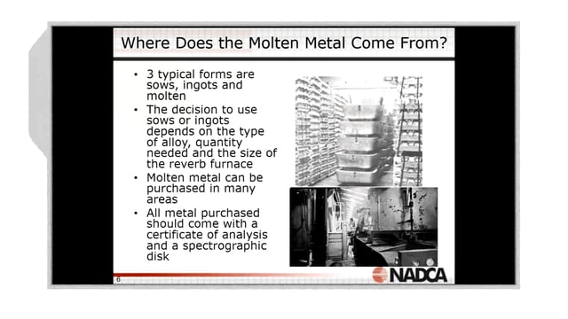 2018-03-14 – Basic Operator Training: Understanding Metal Melting/Handling –  Highlight