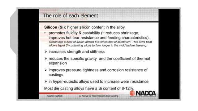 2018-04-04 – High Integrity Die Casting: Alloys for High Integrity Die Casting –  Highlight
