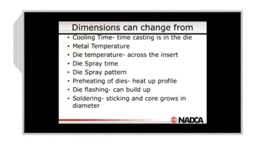 2018-08-08 – Engineering Die Casting Dies:Dimensional Repeatability – Highlight